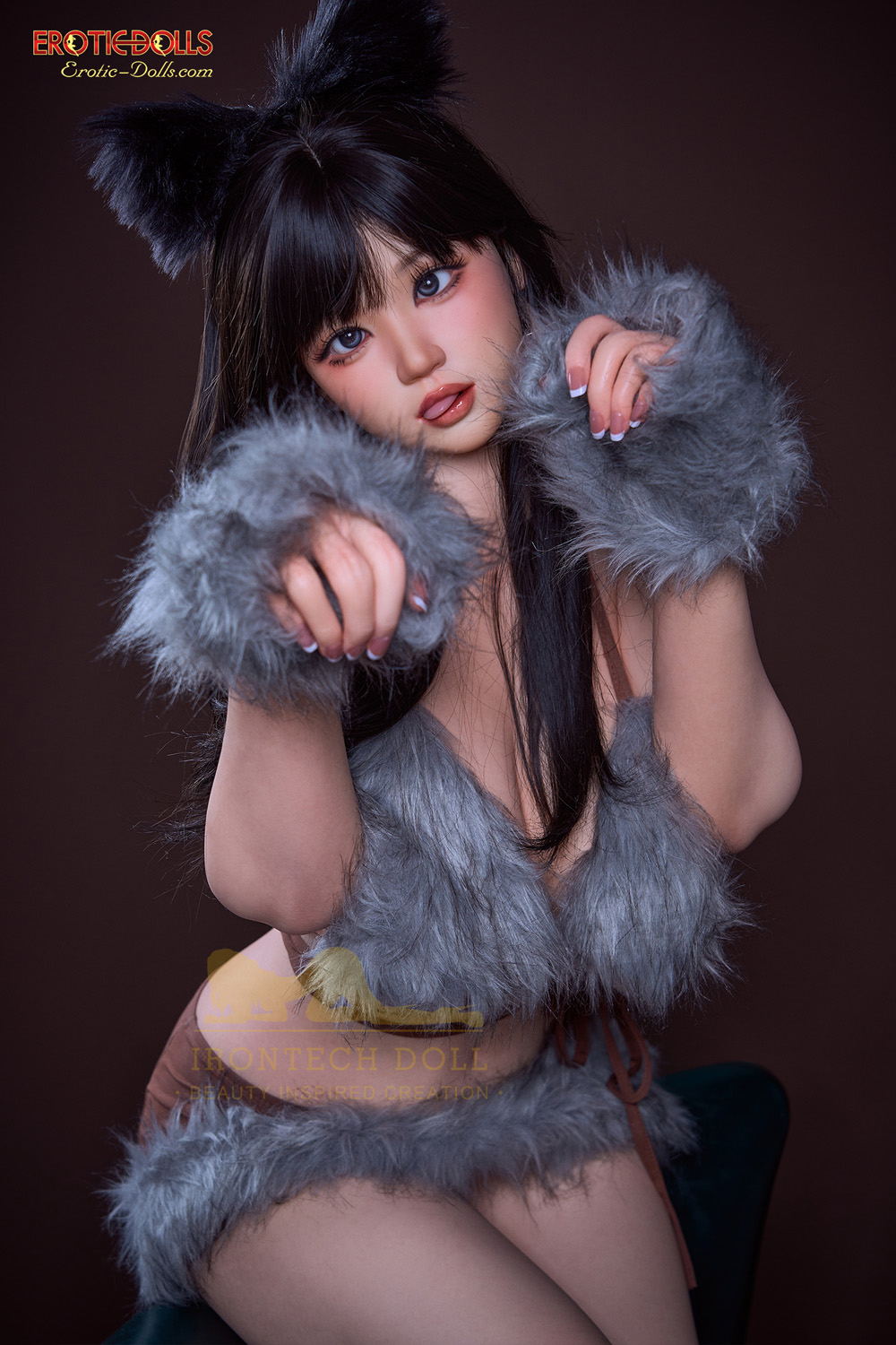 T3 Nia ROS Enchanting Fox 165T 5.41ft. Irontech sex doll (13)